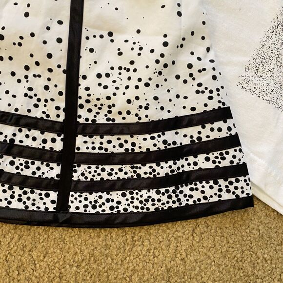 VTG Fila TennisGolf Skirt Set 32” Crop Top Black White Flecked Pickleball NWT 14 - Picture 2 of 10